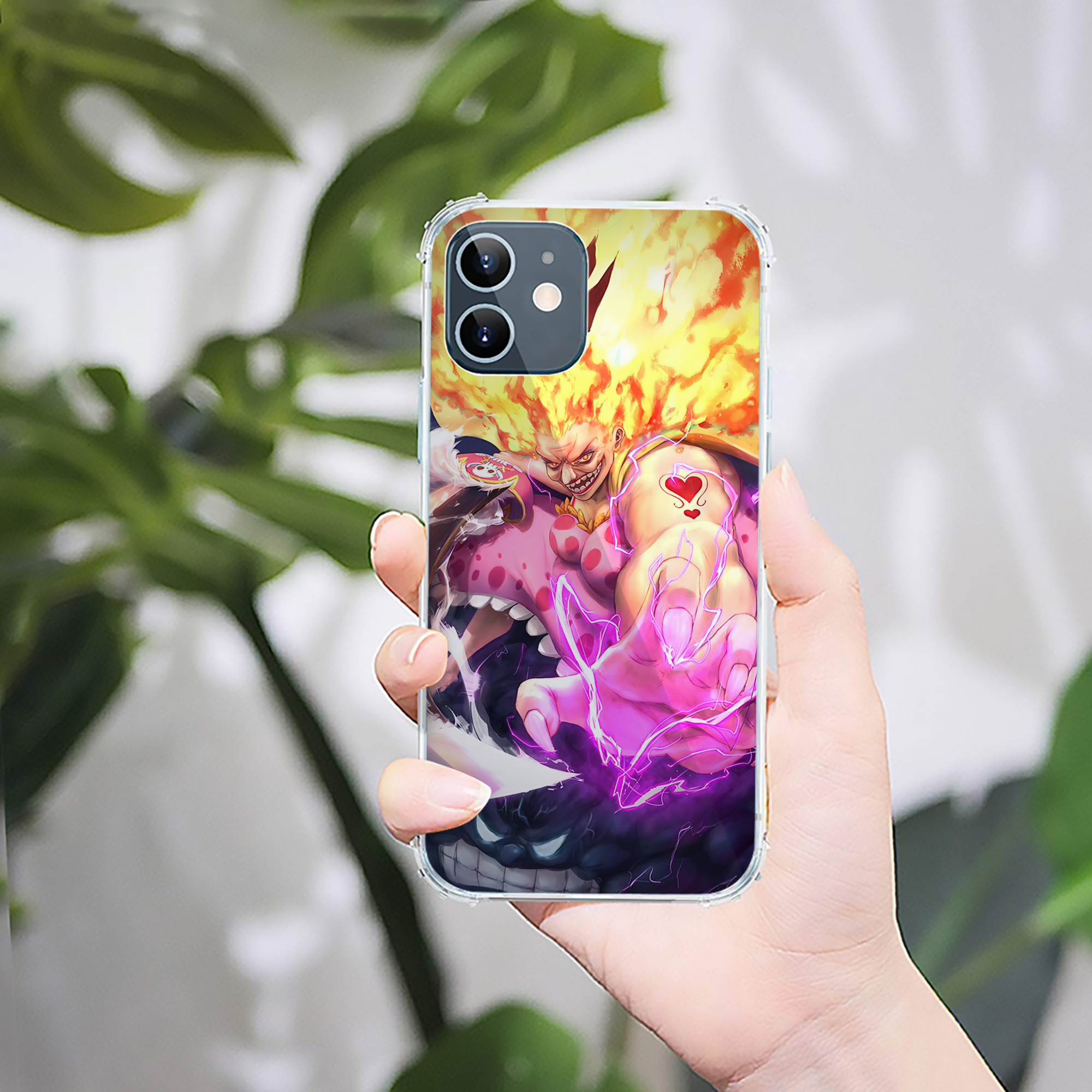 （画像用） ワンピース ONE PIECE 【iPhone 12シリーズ対応】透明スマホケース（クリアソフトケース）